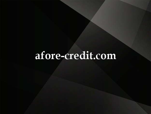 afore-credit.com