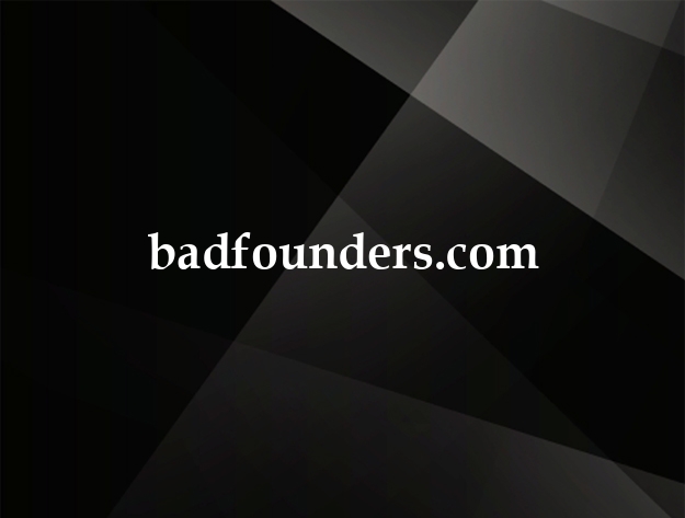 badfounders.com