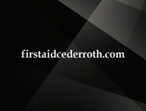 firstaidcederroth.com