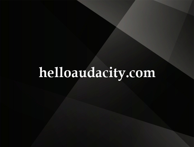 helloaudacity.com