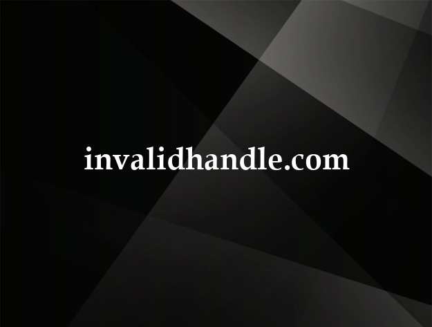 invalidhandle.com