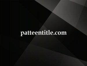 patteentitle.com