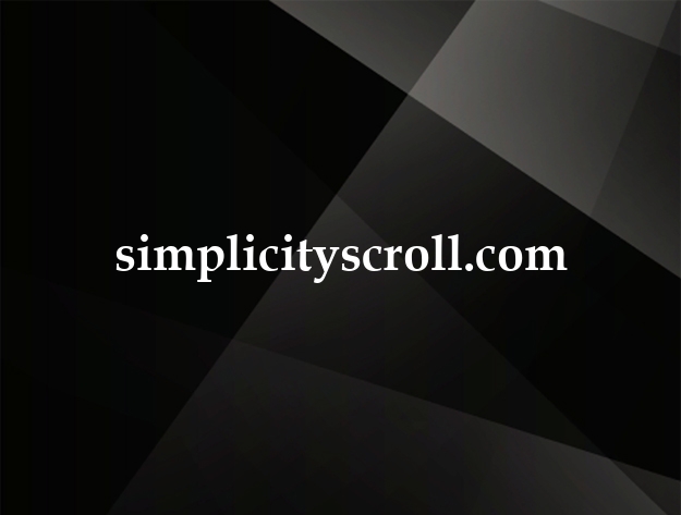 simplicityscroll.com