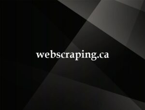 webscraping.ca