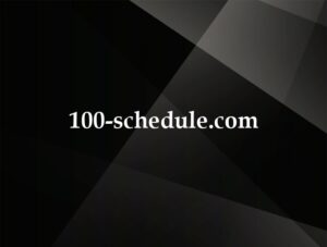 100-schedule.com