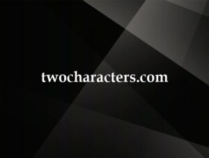 twocharacters.com